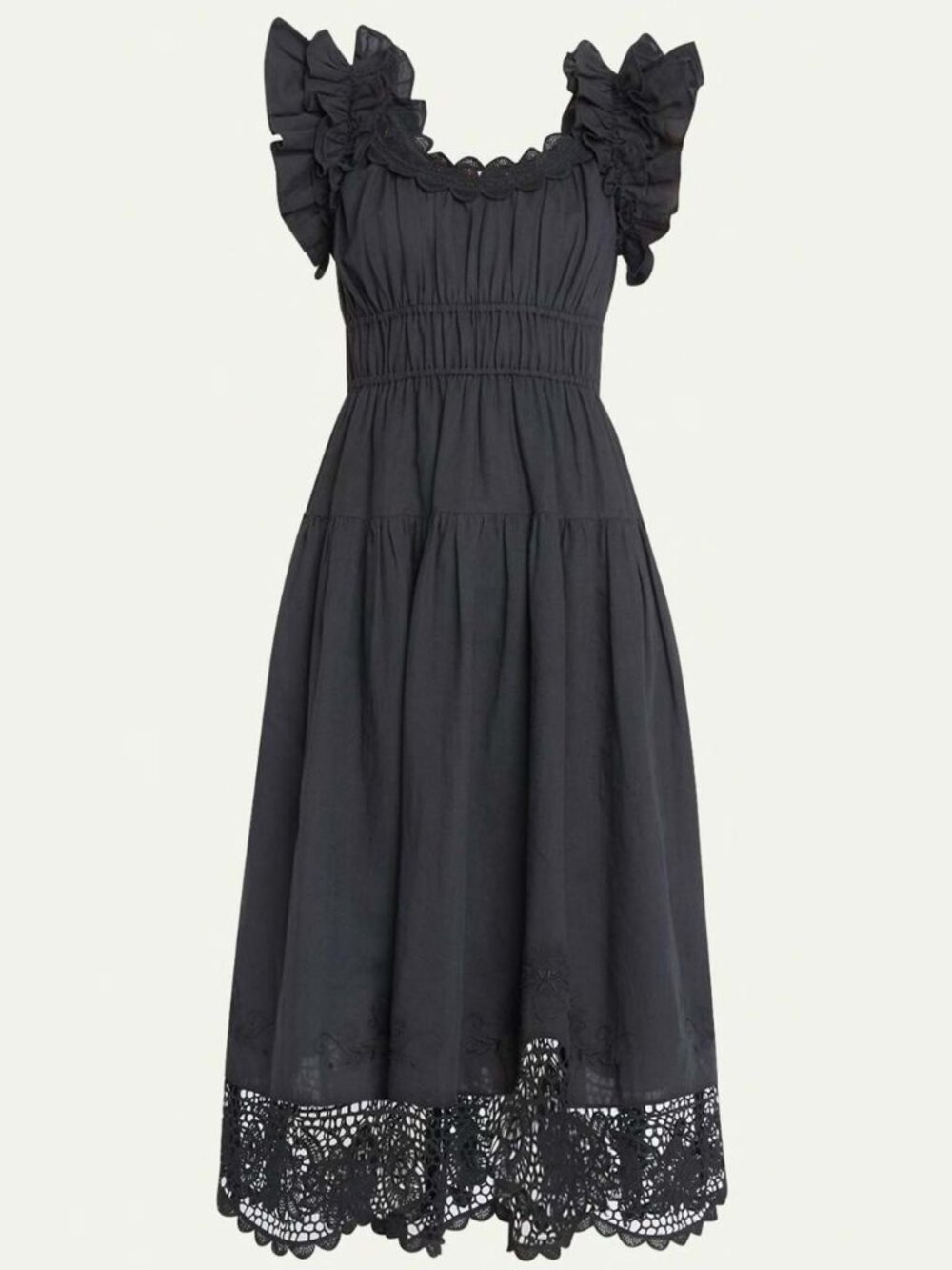Ulla Johnson - Leona Black Dress - Worn One Time